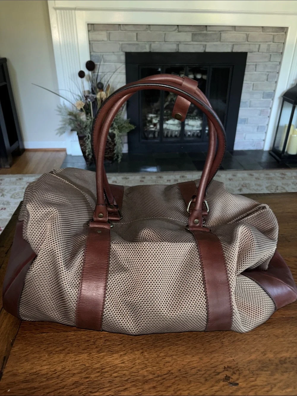 LL Bean Traveler Duffel vintage